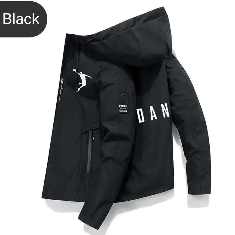 Men's hooded jackets