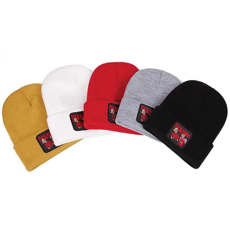 Fashion HipHop Man Embroidery Beanies Hat