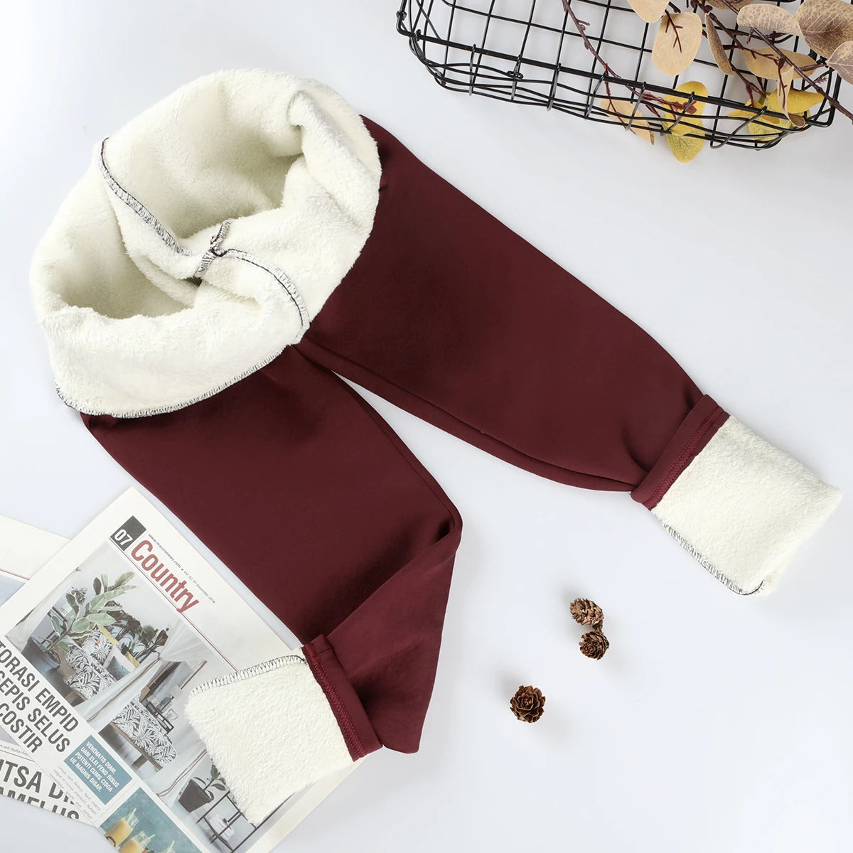 Velvet Winter Leggins Womens