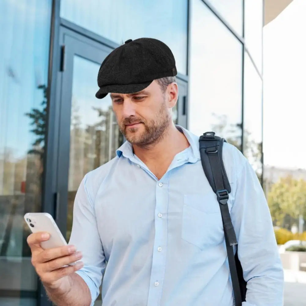 Men Newsboy Hat Spring Autumn Retro