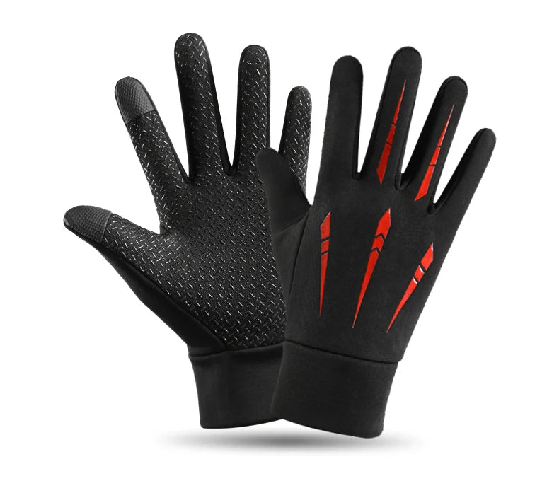 Men's winter waterproof riding gloves