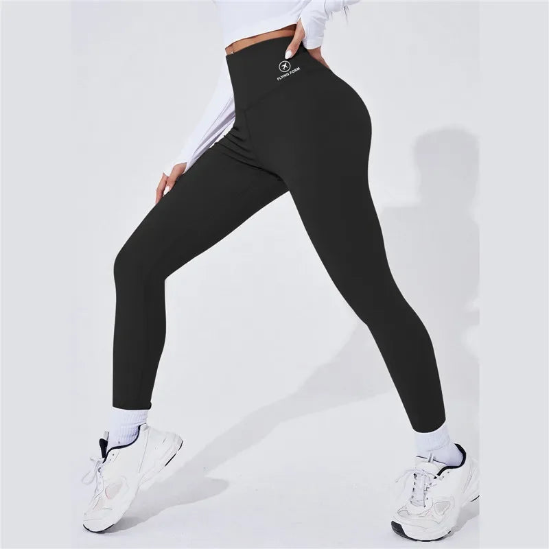 High Waist Yoga Warm Leggins Sports