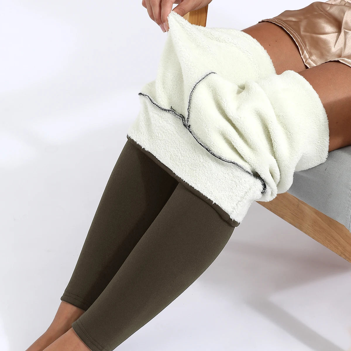 Velvet Winter Leggins Womens