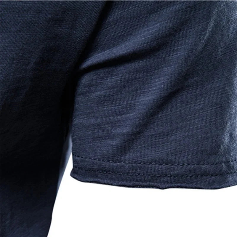 Men T-shirt V-neck