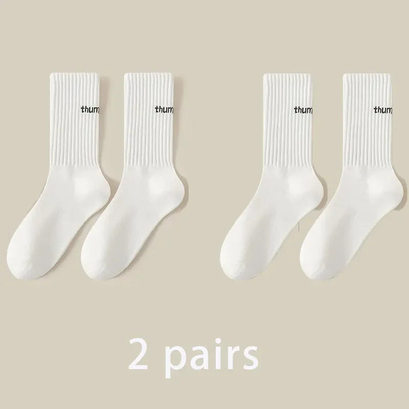 2 Pairs Of New Socks For Men In Spring