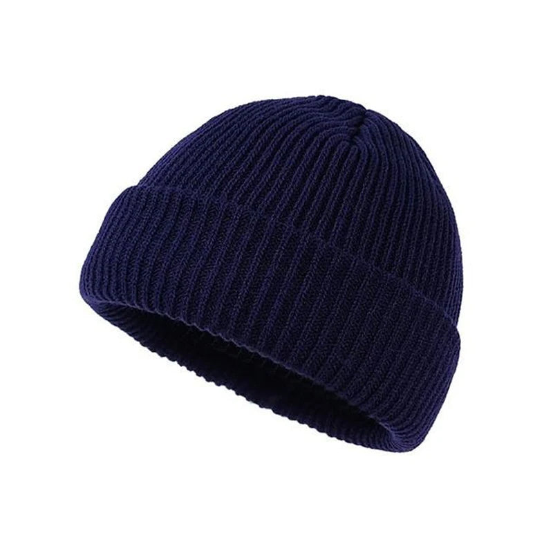 Men's Knitted Flip-top Hat