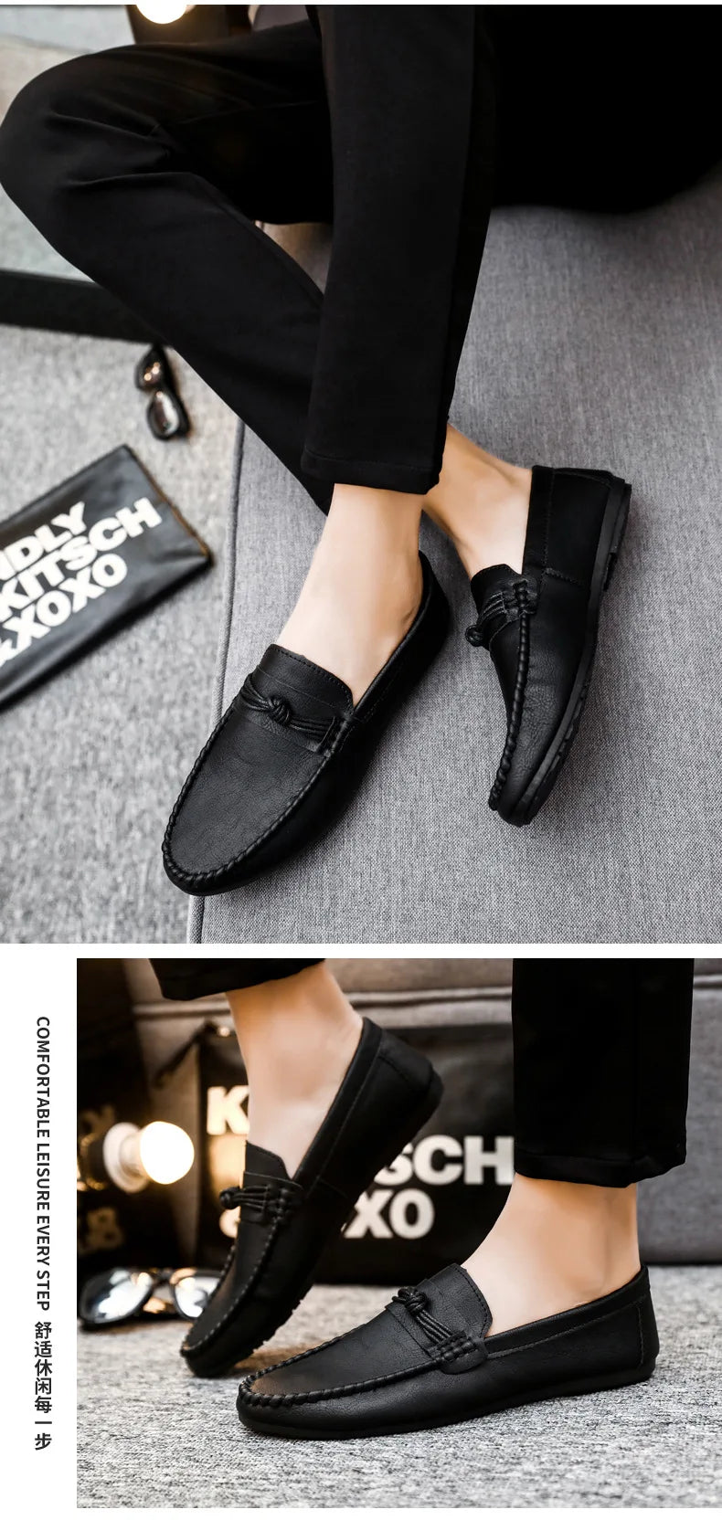 Men Loafers Shoes Man