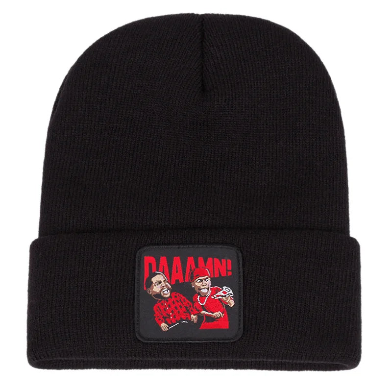Fashion HipHop Man Embroidery Beanies Hat