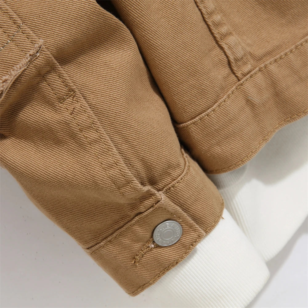 Men Stylish Vintage Denim Jaket