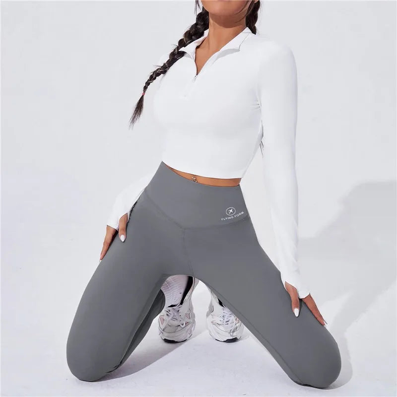 High Waist Yoga Warm Leggins Sports