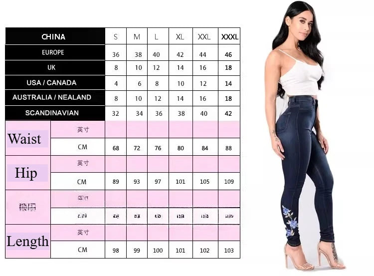 Skinny Jeans Casual Women