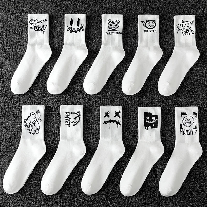 10 Pairs Of Men's Sports Socks Casual