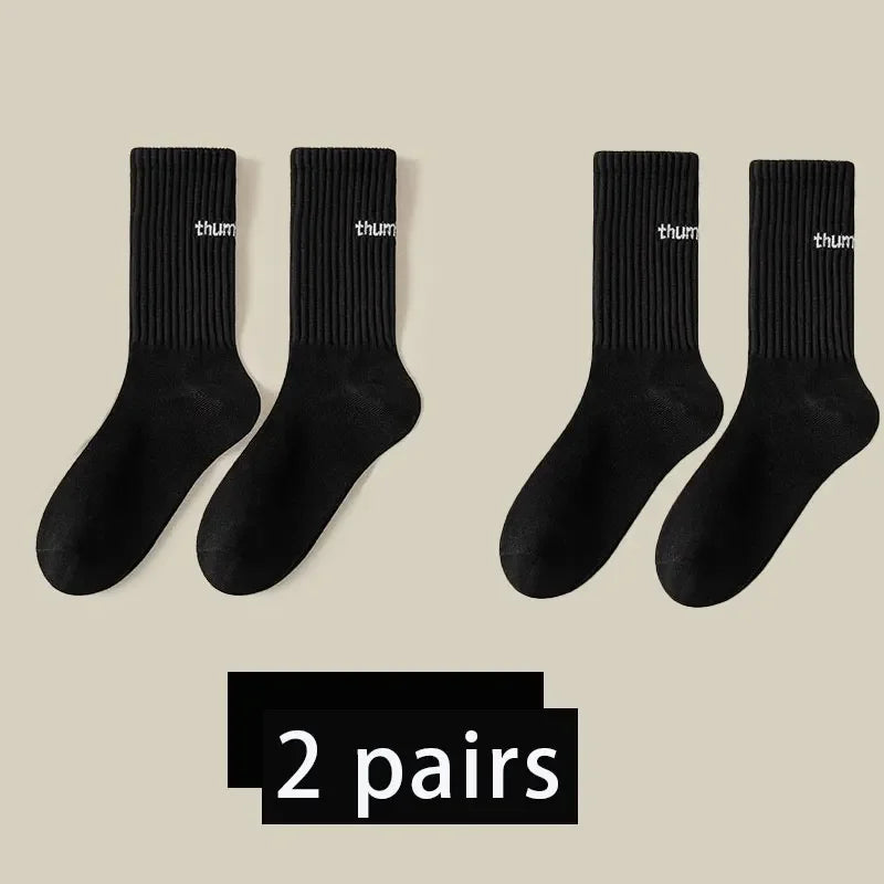 2 Pairs Of New Socks For Men In Spring