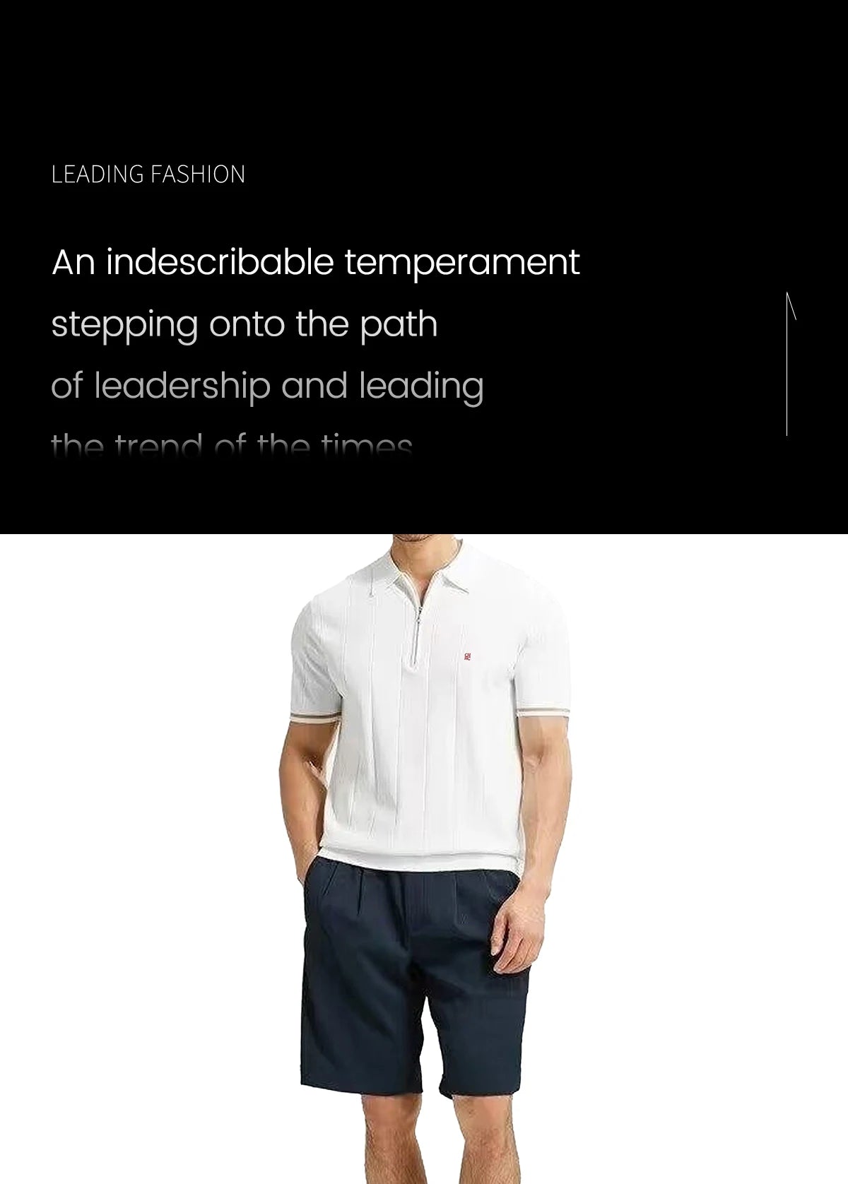 Men's T Shirt Short Sleved Polo
