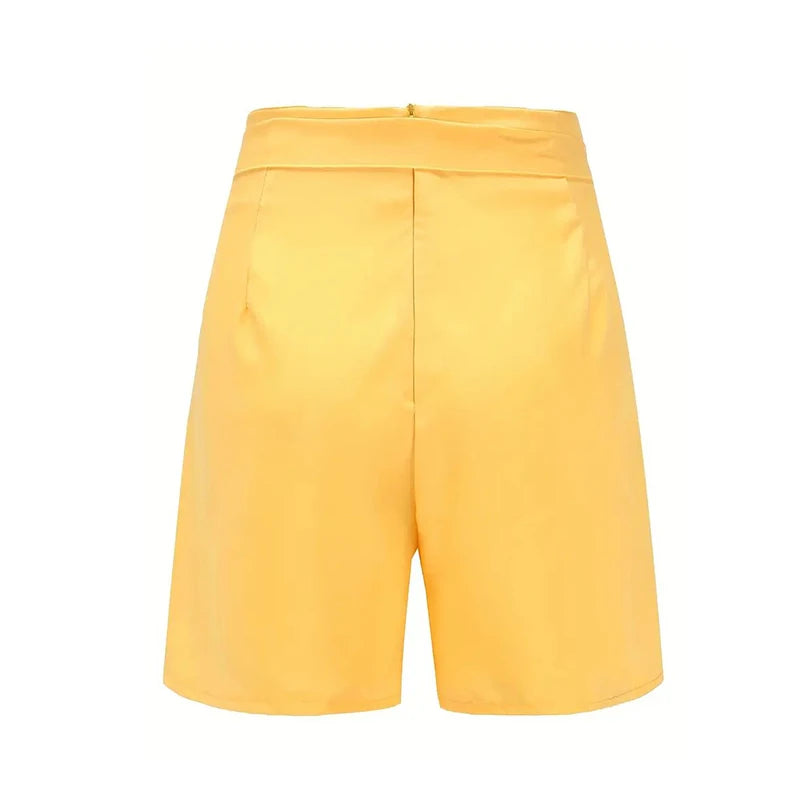 Summer High Waist Shorts Women's
