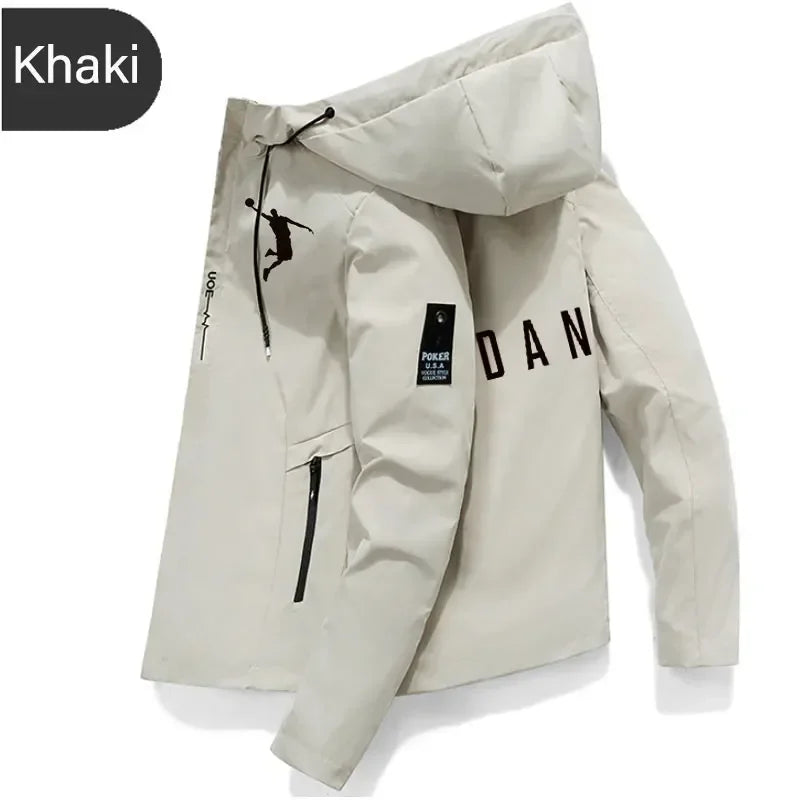 Men's hooded jackets