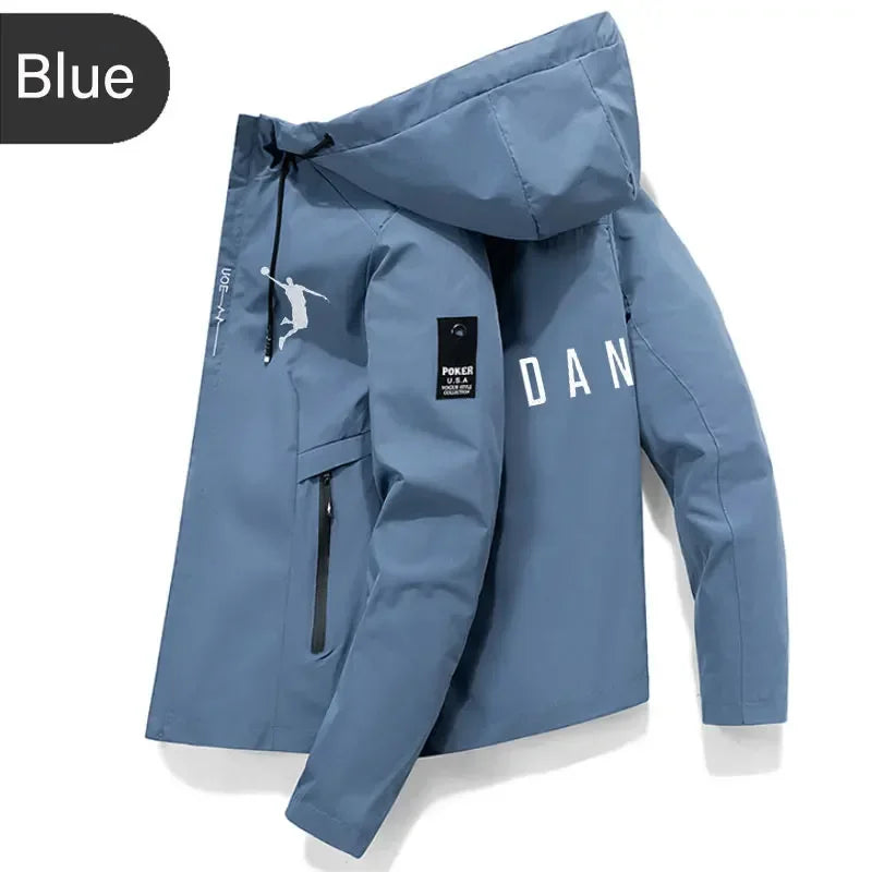 Men's hooded jackets