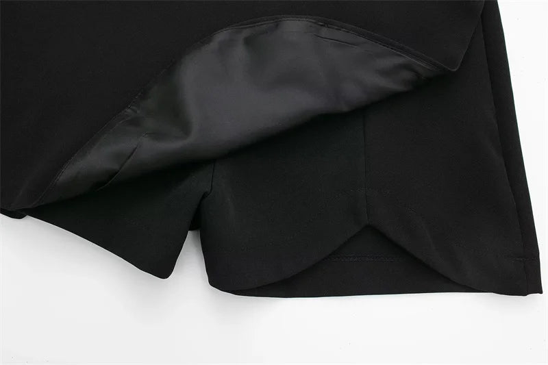 Asymmetric Skort For Women