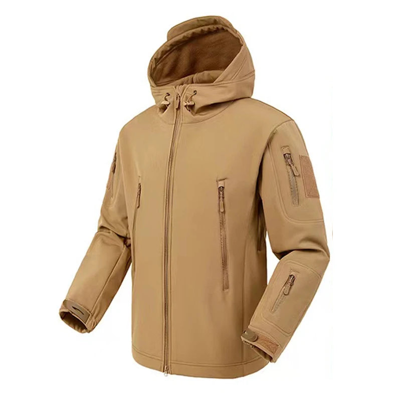 Men's Autumn Winter SoftShell Fleece Waterproof