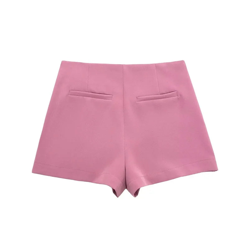 Asymmetric Skort For Women