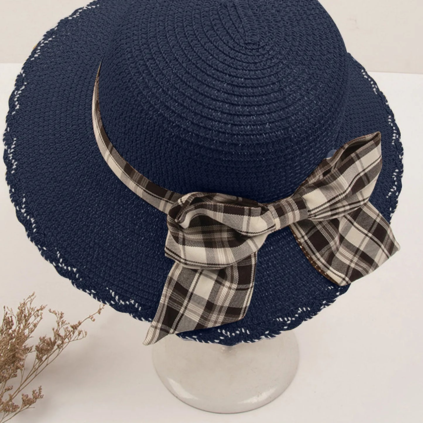 Women's Big Brimmed Hat Outdoors