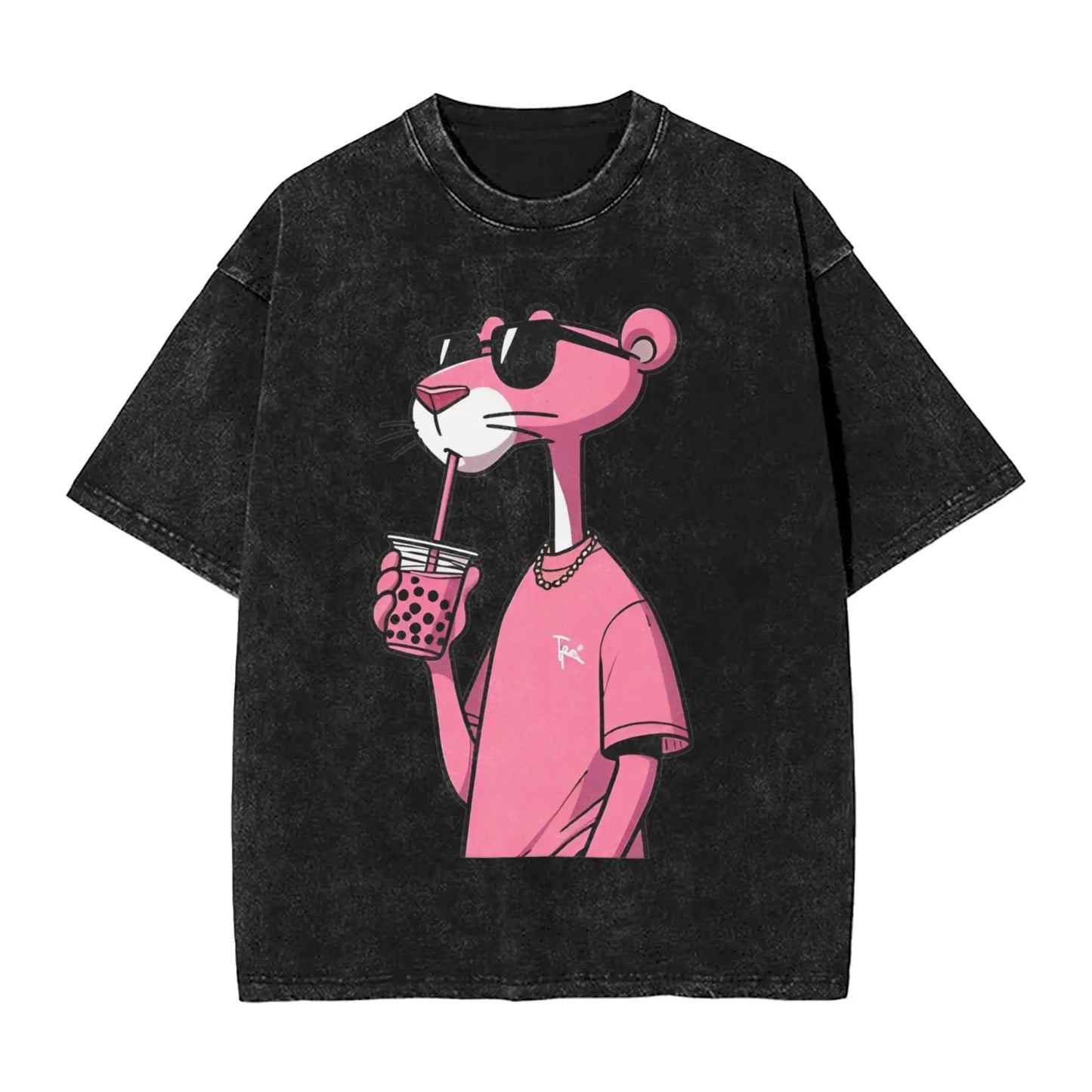 Men's T Shirt Pink-Panthers