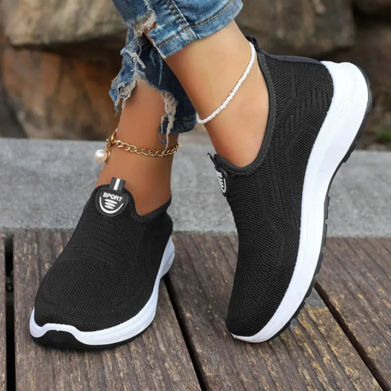 Women Shoes Breathable Flats Elastic