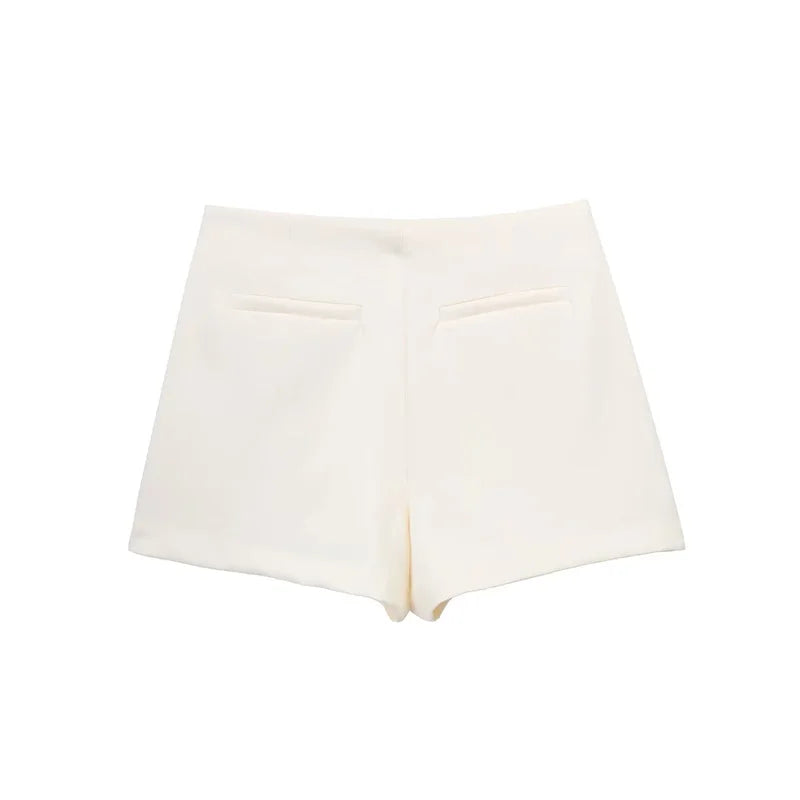 Asymmetric Skort For Women
