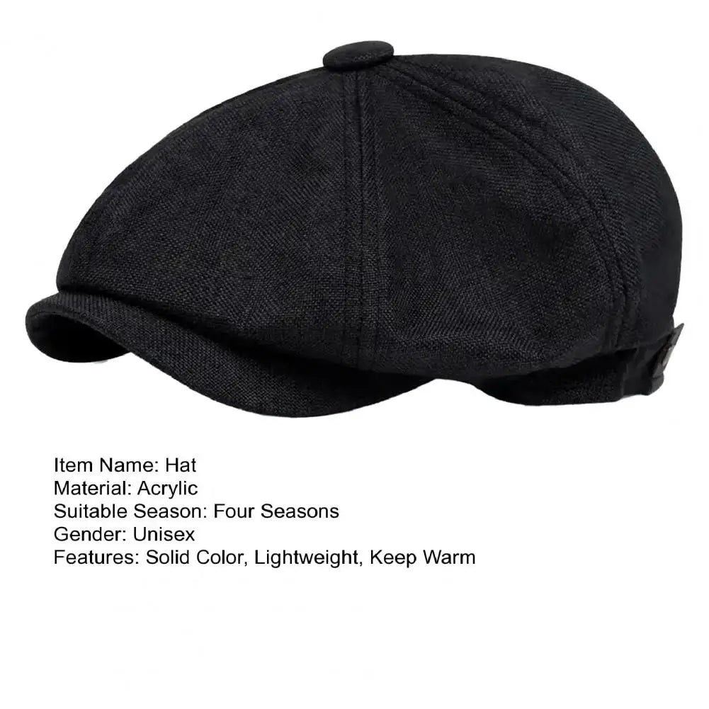 Men Newsboy Hat Spring Autumn Retro