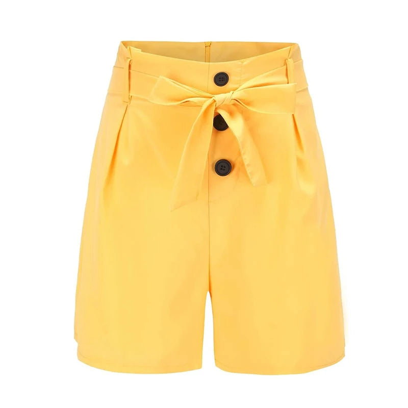 Summer High Waist Shorts Women's