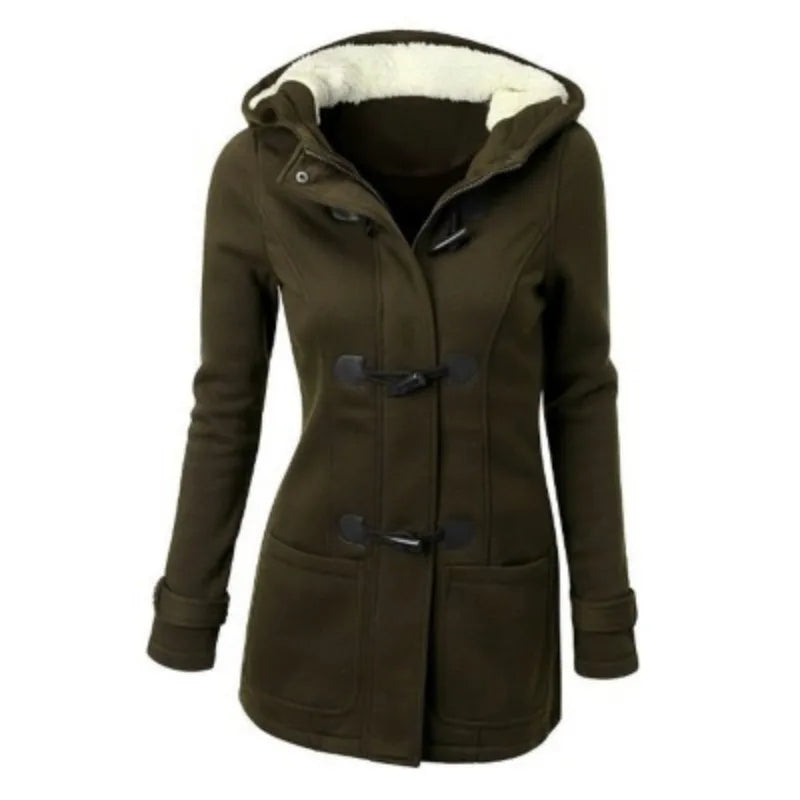 Women Basic Hoodie Jackets