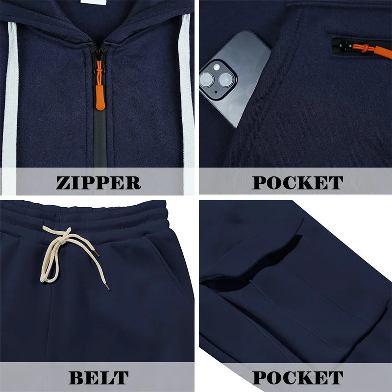 Men Tracksuits 2 Piece