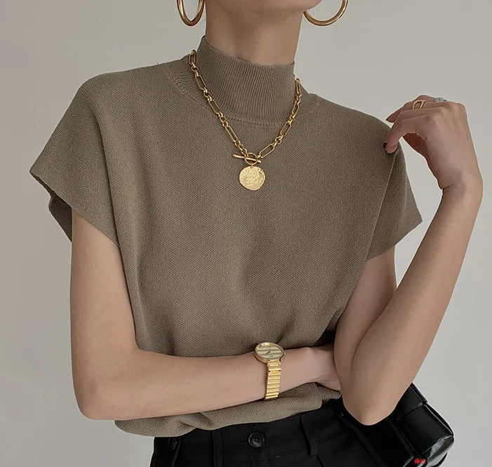 Summer Fashion Woman Vintage Blouse