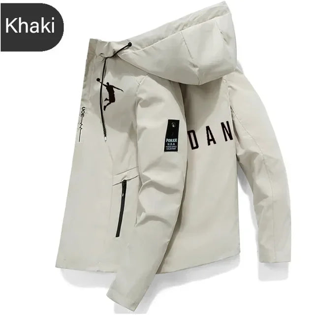 Men's hooded jackets