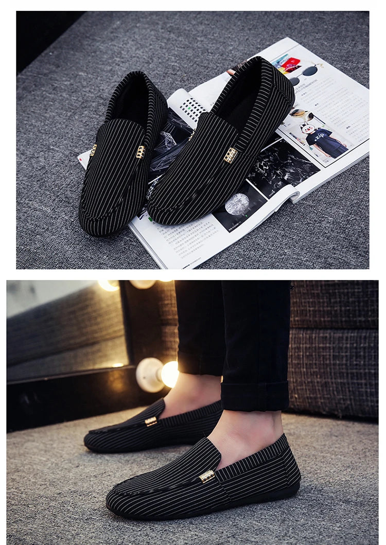 Men's Flat Loafers Comfortable Casual Shoes