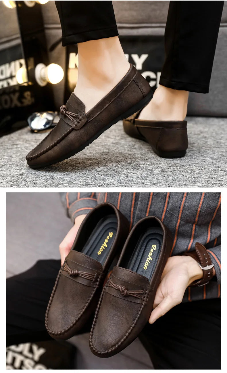Men Loafers Shoes Man