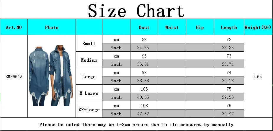 Women Jeans Jackets