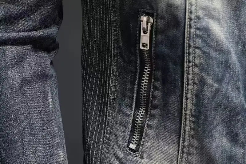 Denim Jackets Men Casual