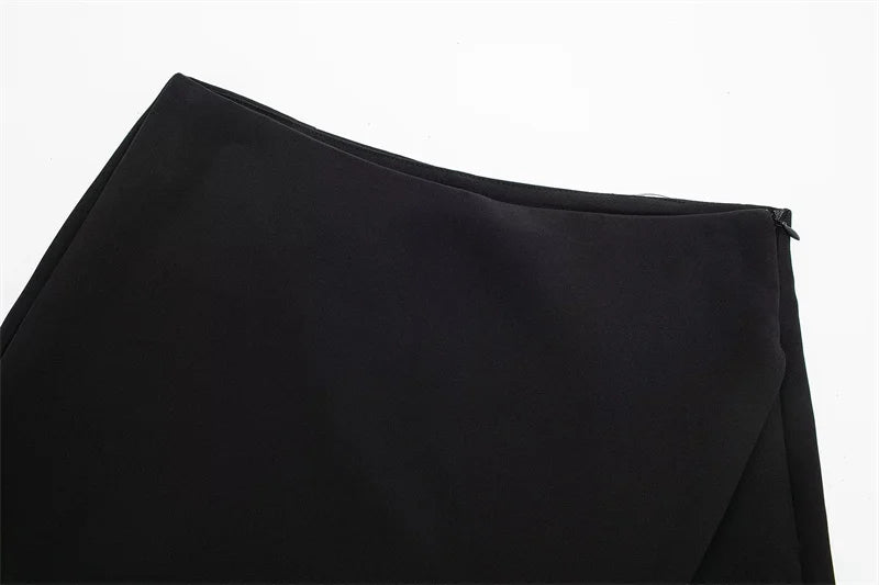 Asymmetric Skort For Women
