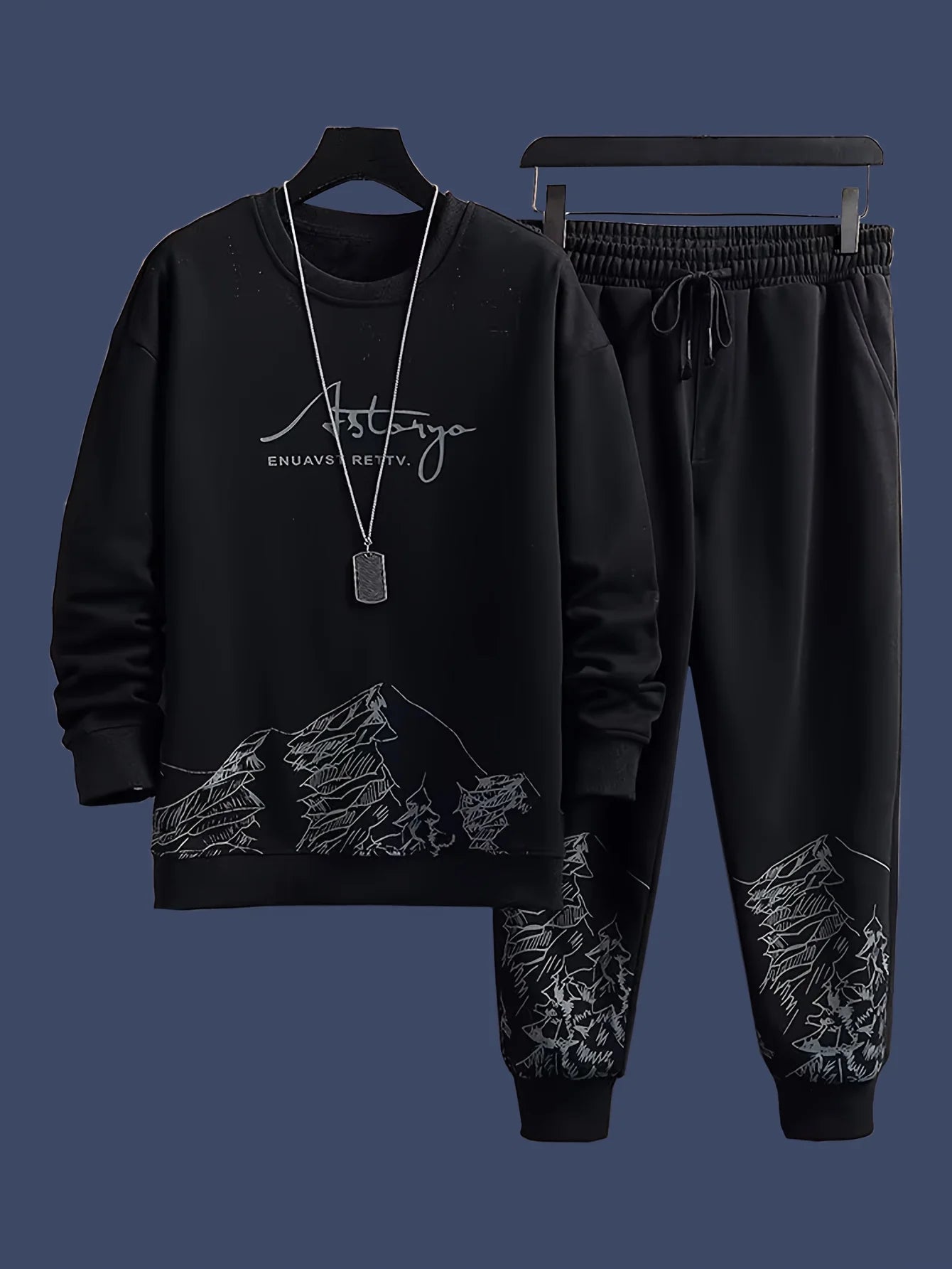 Sports Suit For Men Spring And Autumn Hoodie