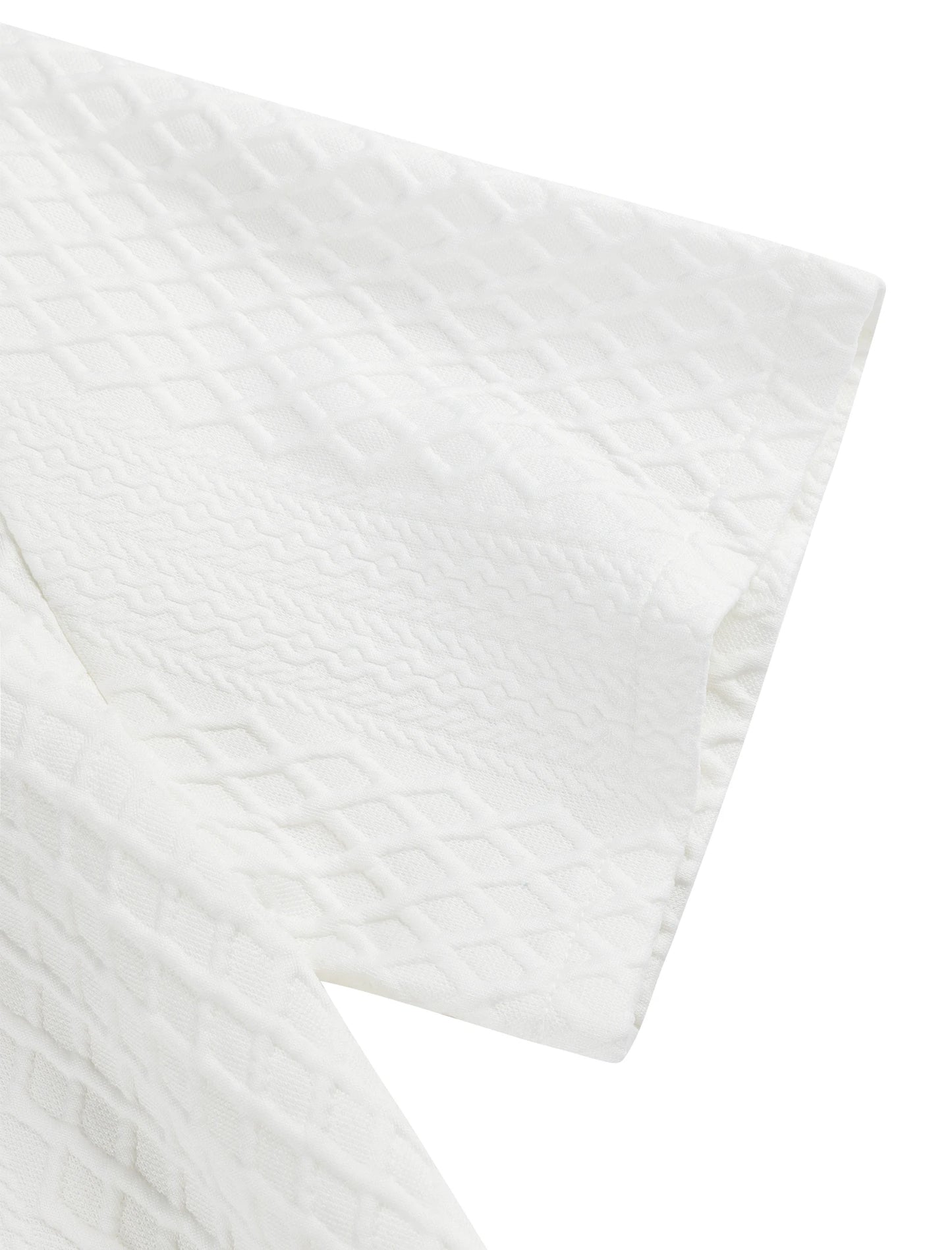 Men's 2pcs Set Of Solid Textured
