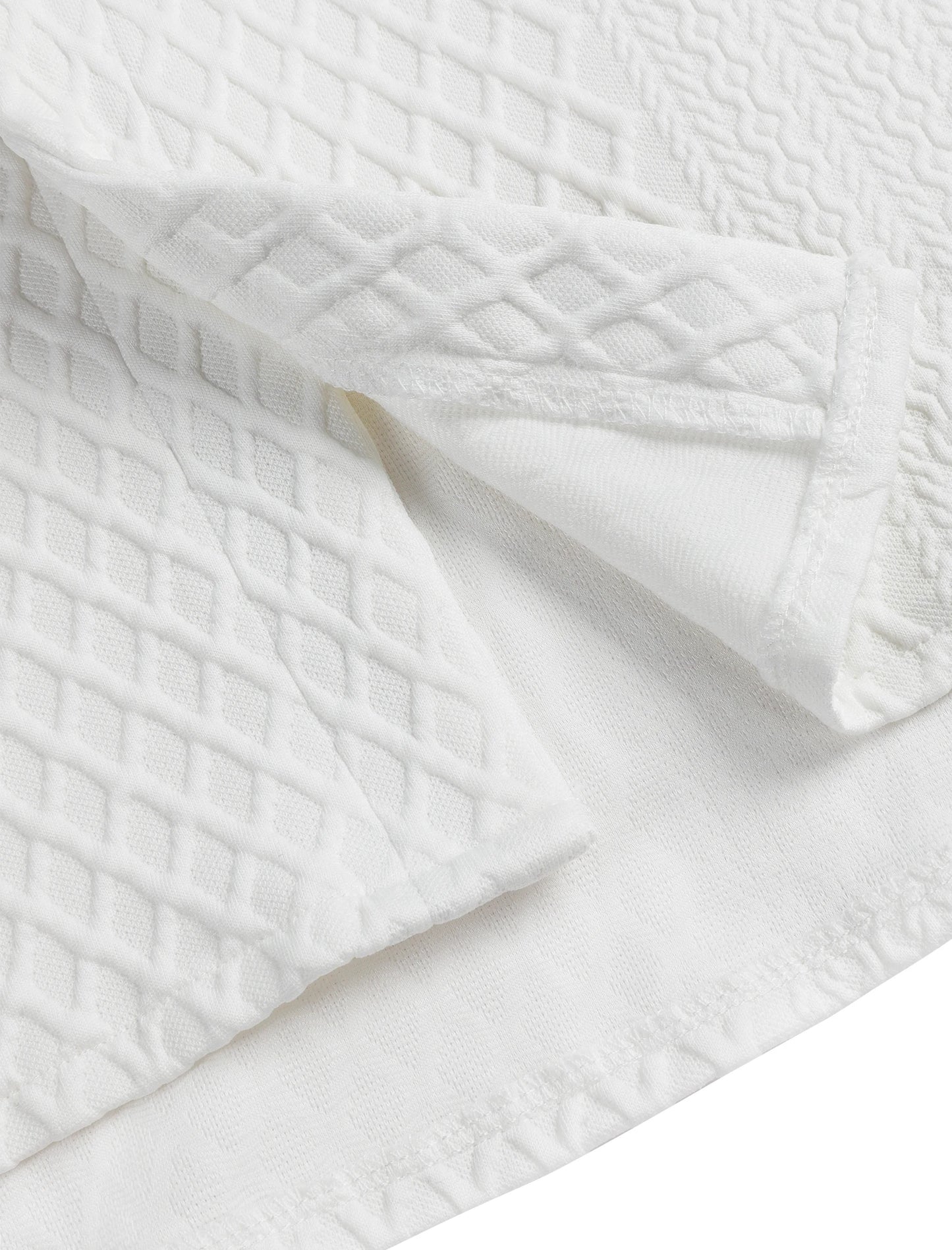 Men's 2pcs Set Of Solid Textured