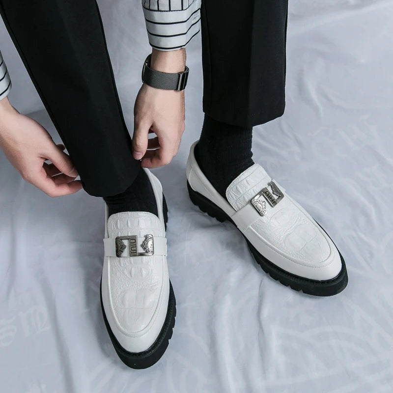 White Loafers Mens