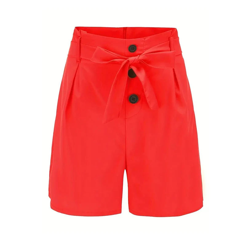 Summer High Waist Shorts Women's