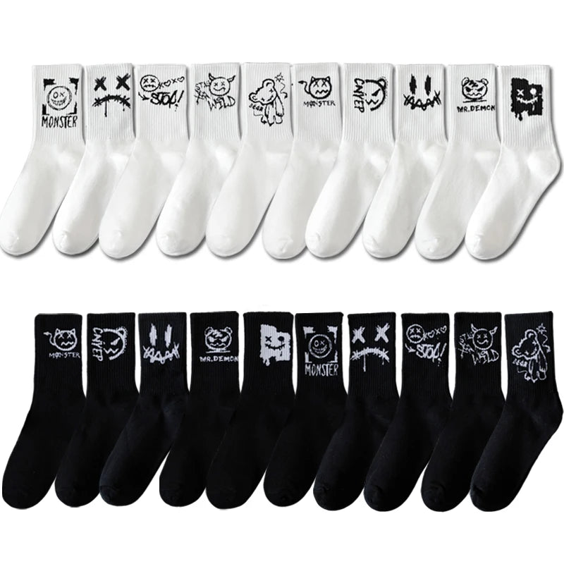 10 Pairs Of Men's Sports Socks Casual