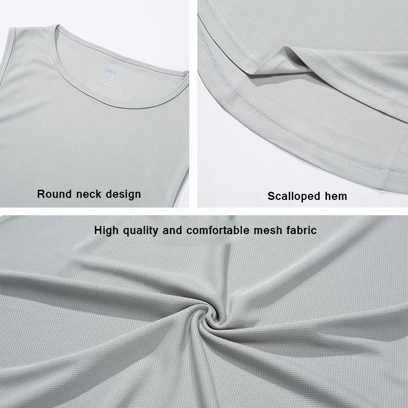 Summer Men's Gym Tank Top Fitness