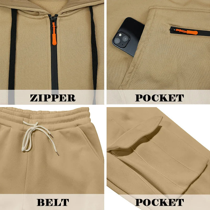 Men Tracksuits 2 Piece