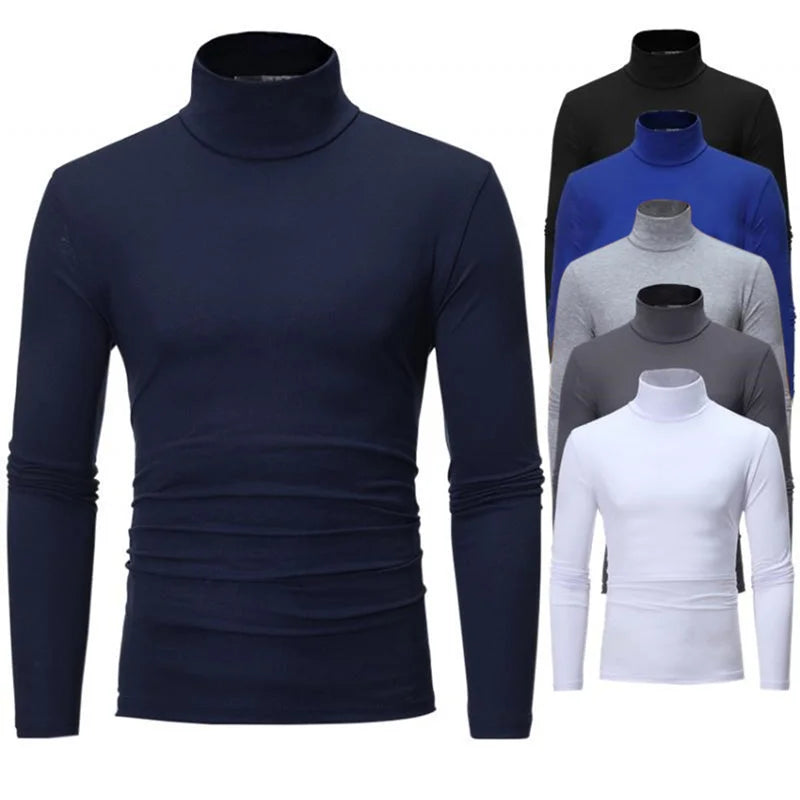 Men's High Neck T-shirts