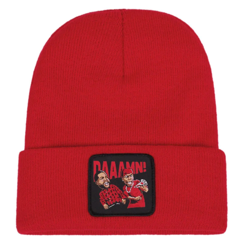 Fashion HipHop Man Embroidery Beanies Hat
