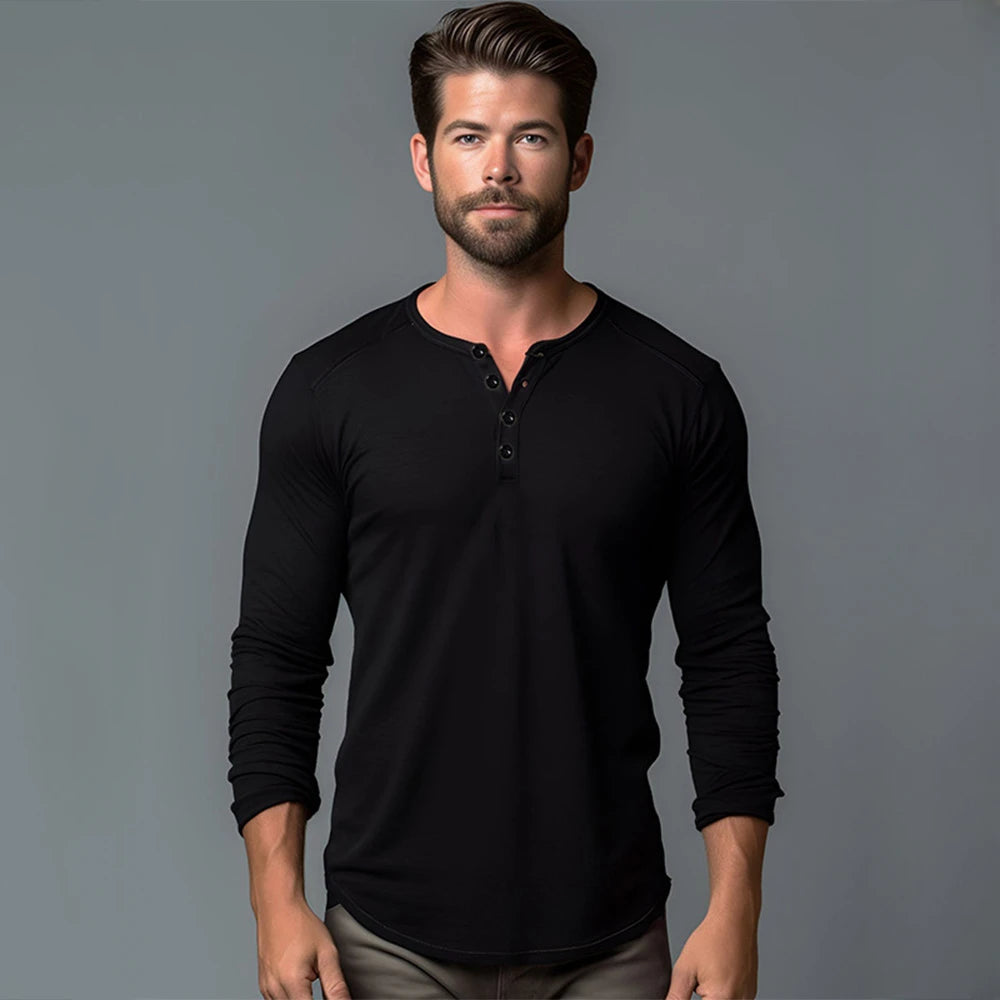 Men Long Sleeved T-shirt